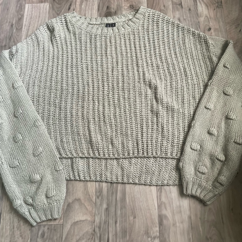 Sage green Knit Sweater